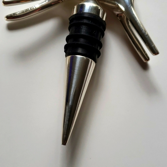 Pottery Barn Reindeer Corkscrew and Stopper New - Picture 9 of 16